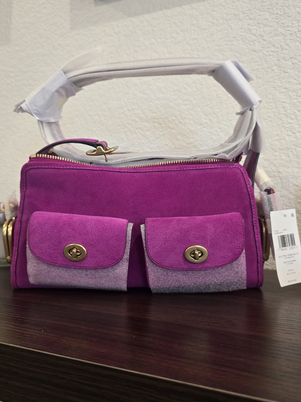 Coach Turnlock Haversack 27 Magenta